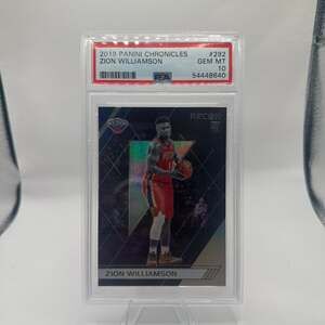 2019 Zion Williamson RC PSA 10 Panini Chronicles Recon Rookie #292 Gem Mint